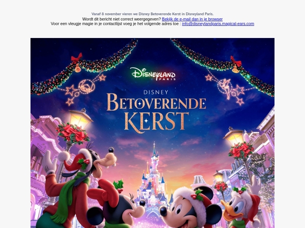 Beleef kerst vroeg dit jaar!