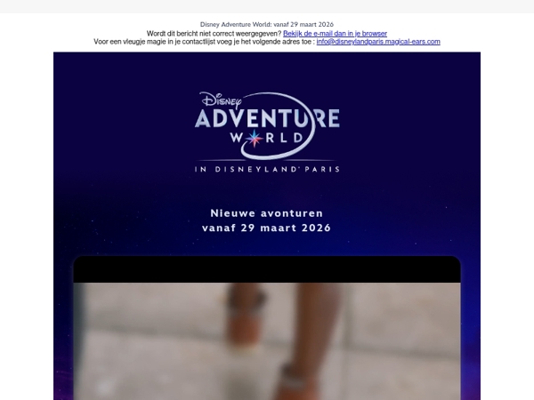 Het is bijna tijd om in een wereld vol avontuur te stappen! ✨