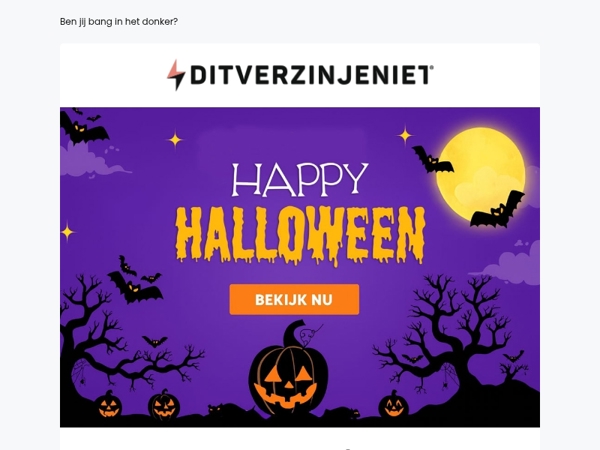 Hey Mailaanbiedingen, dit is alles wat je nodig hebt voor een legendarisch griezelfeest 💀