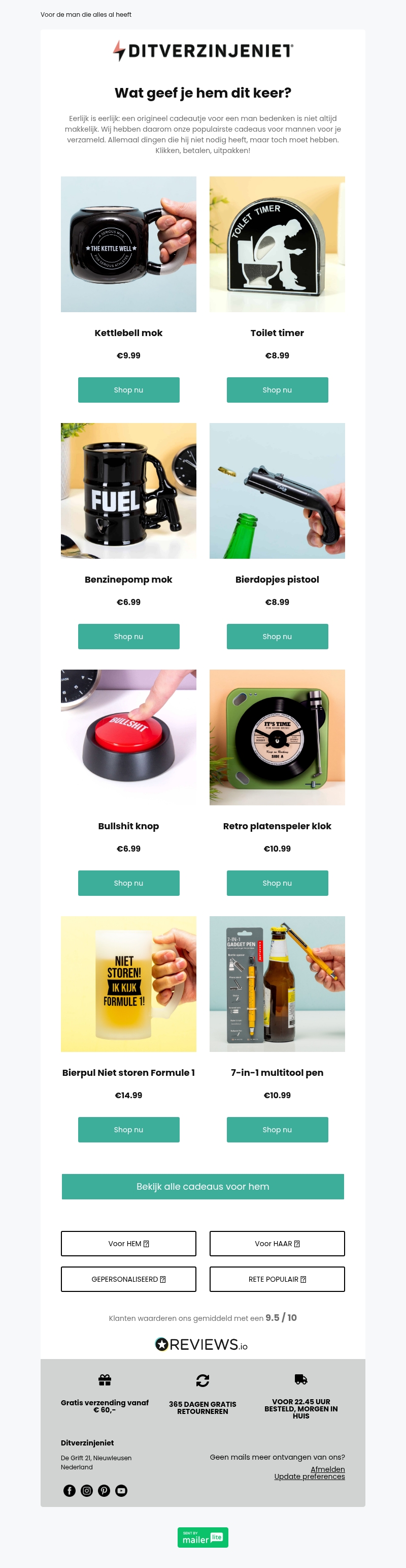 Deze cadeaus zijn perfect voor stoere mannen! ๐๐ช Deze cadeaus zijn perfect voor stoere mannen! ๐๐ช
