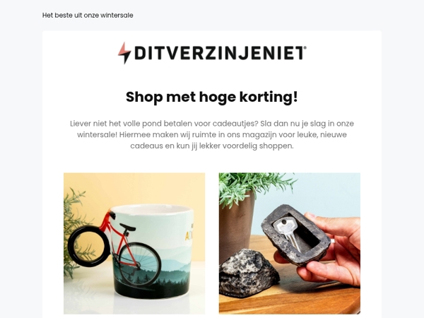 Scoor de leukste cadeaus met fikse korting 🤑