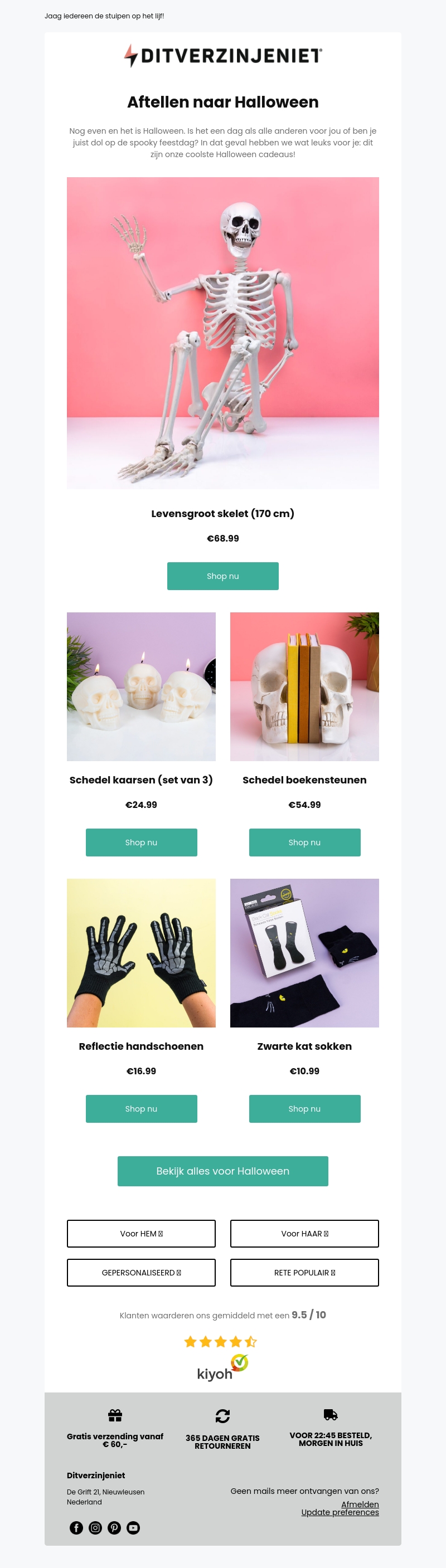 De coolste producten voor Halloween ๐ฆ๐ De coolste producten voor Halloween ๐ฆ๐