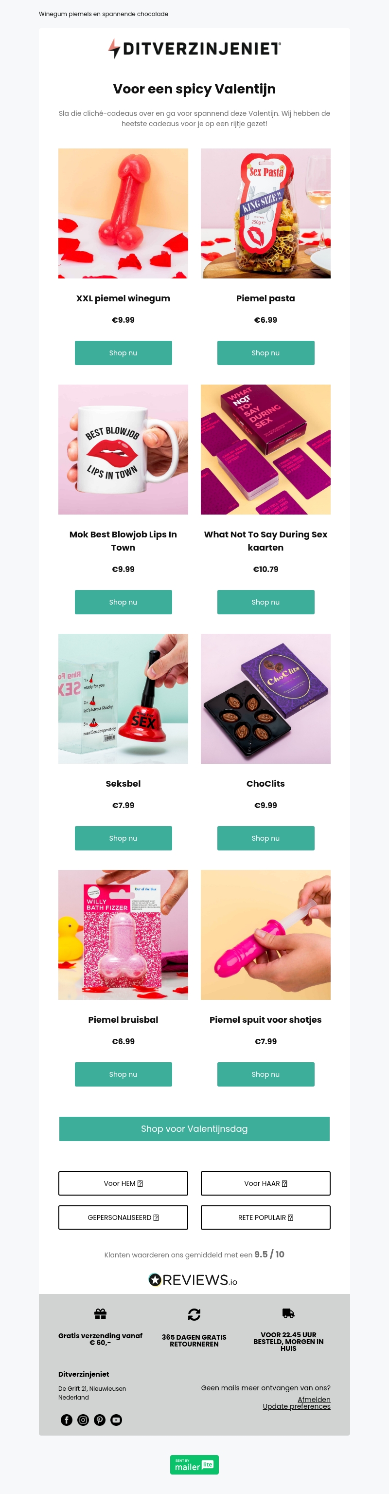 Deze Valentijnscadeaus zijn alleen geschikt voor 18+๐จ๐คช Deze Valentijnscadeaus zijn alleen geschikt voor 18+๐จ๐คช