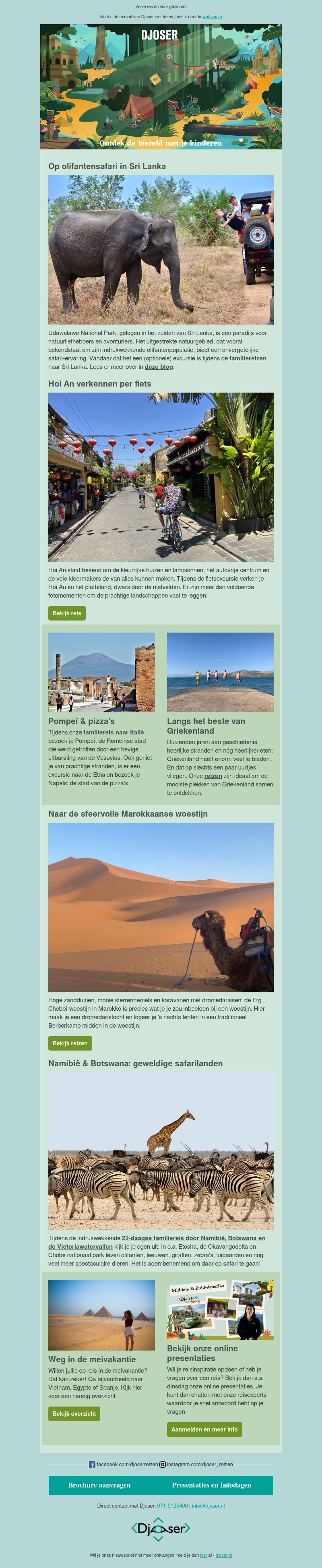 Hoi An per fiets | Pompeï & Pizza's | Safari in Namibië Hoi An per fiets | Pompeï & Pizza's | Safari in Namibië