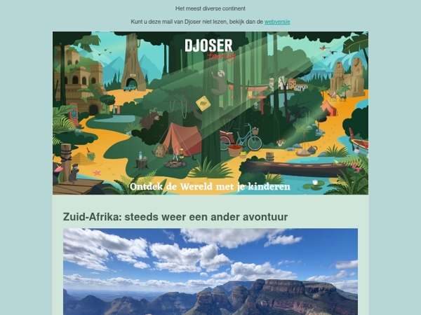 Met Djoser Family naar Afrika!