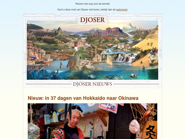 Nieuw: 37 dagen Japan | Patagonië | Great Migration