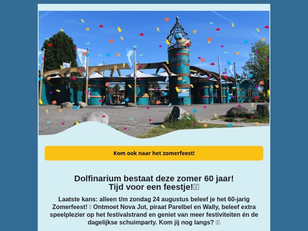 Laatste kans: 60 jaar Zomerfeest! ✨🎉