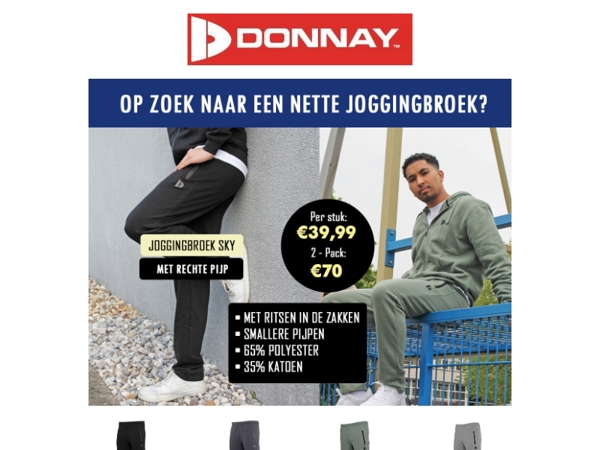 Op zoek naar een nette joggingbroek met rechte pijpen?🔥🛒