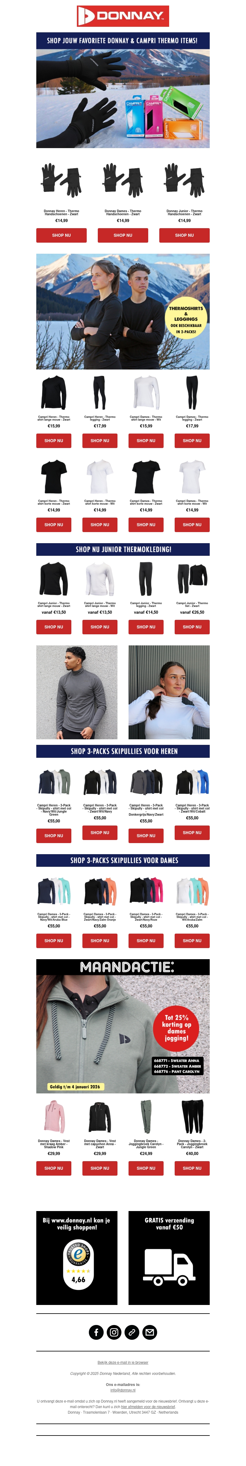 Winterproof met Campri & Donnay: Jouw Favoriete Thermo Items!βοΈπ Winterproof met Campri & Donnay: Jouw Favoriete Thermo Items!βοΈπ