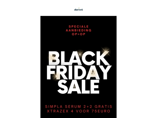 Black Friday - Xtrazex en Simpla 🖤