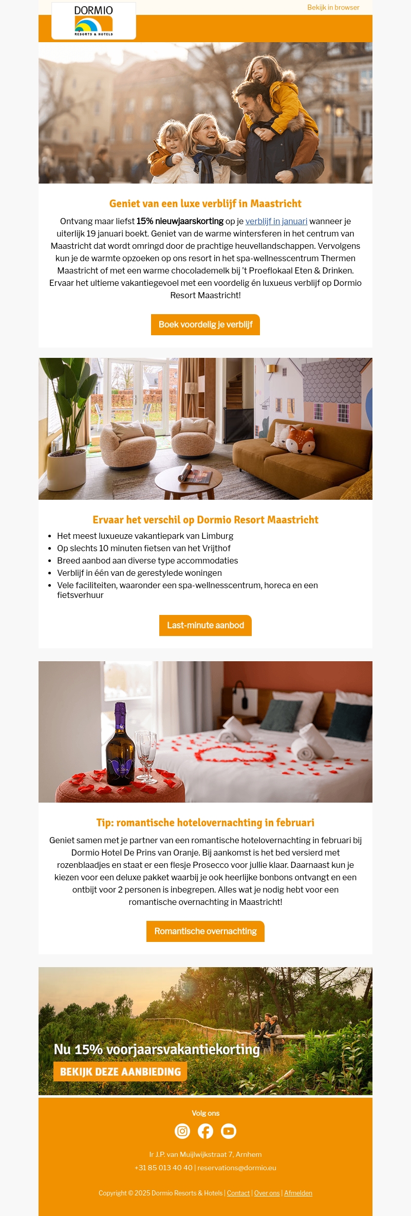 Nu 15% nieuwjaarskorting bij Dormio Resorts & Hotels! Nu 15% nieuwjaarskorting bij Dormio Resorts & Hotels!