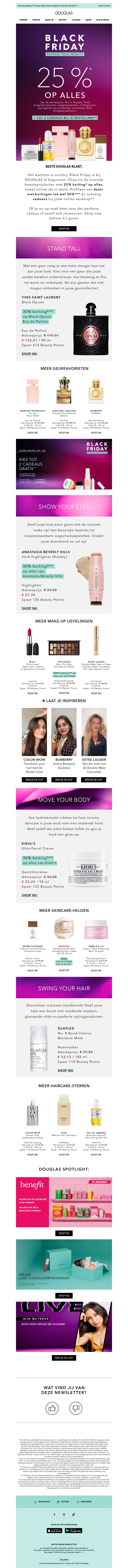 -25%* op alles | Black Friday is begonnen! 🖤 -25%* op alles | Black Friday is begonnen! 🖤