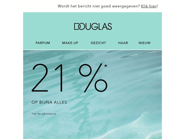 Summer Sale | -21%* op bijna alles 🏝️