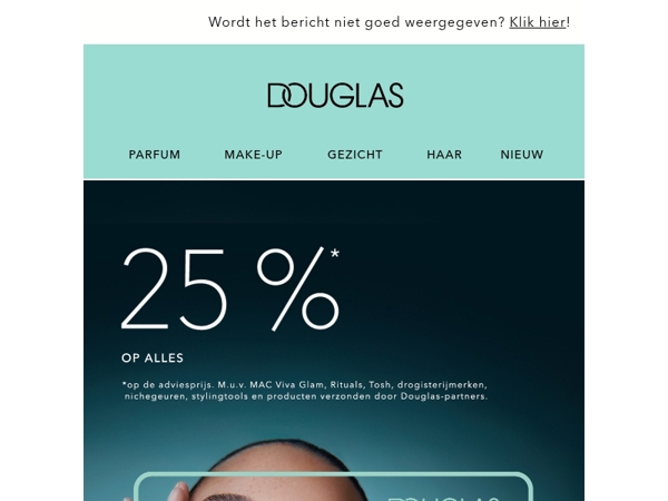 ✨ -25%* op alles!