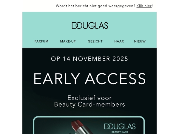 🖤 Wil jij Early Access tot Black Friday-korting? | Alléén morgen!