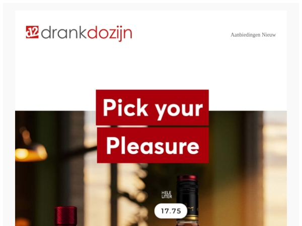 DrankDozijn | Aanbiedingen week 39 | Pick your Pleasure