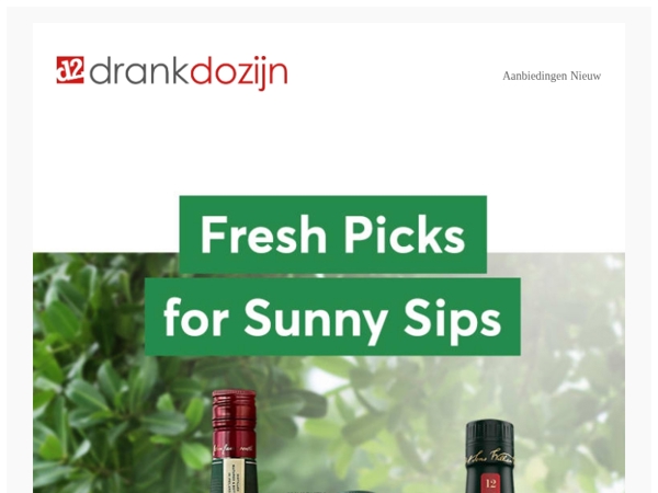 DrankDozijn | Aanbiedingen week 28 | Fresh Picks for Sunny Sips