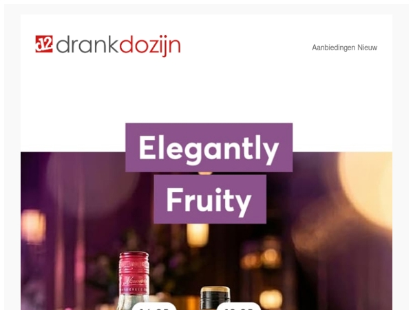 DrankDozijn | Aanbiedingen week 03 | Elegantly Fruity