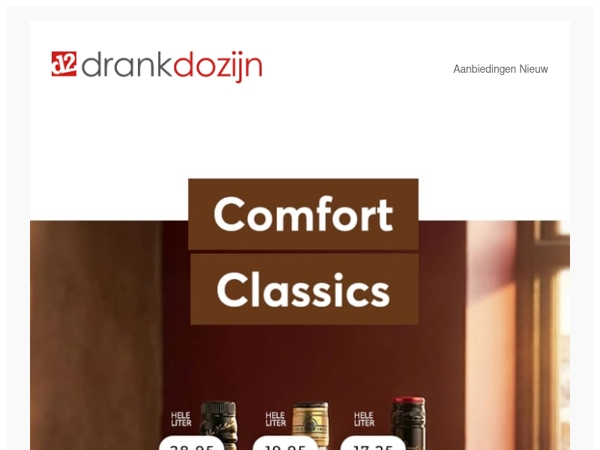 DrankDozijn | Aanbiedingen week 06 | Comfort Classics