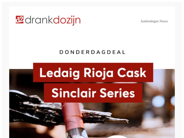 DonderdagDeal | Ledaig Rioja Cask Finish Sinclair Series 70CL