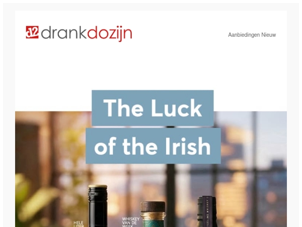 DrankDozijn | Aanbiedingen week 12 | Irish Luck