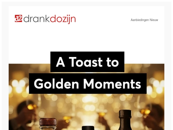 DrankDozijn | Aanbiedingen week 52 | Goud & Nieuw