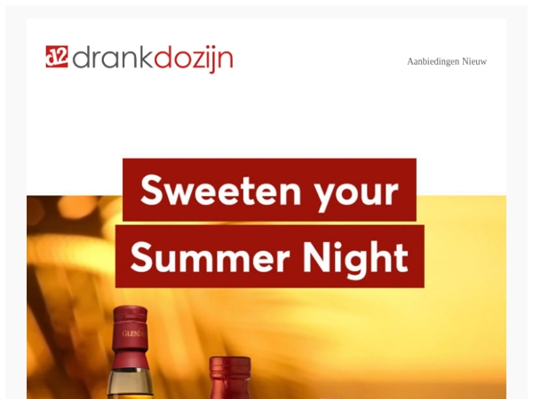 DrankDozijn | Aanbiedingen week 34 | Sweeten your Summer Night