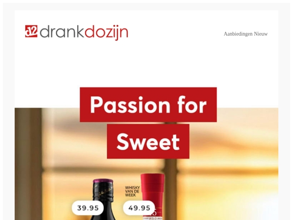 DrankDozijn | Aanbiedingen 27 week | Passion for Sweet