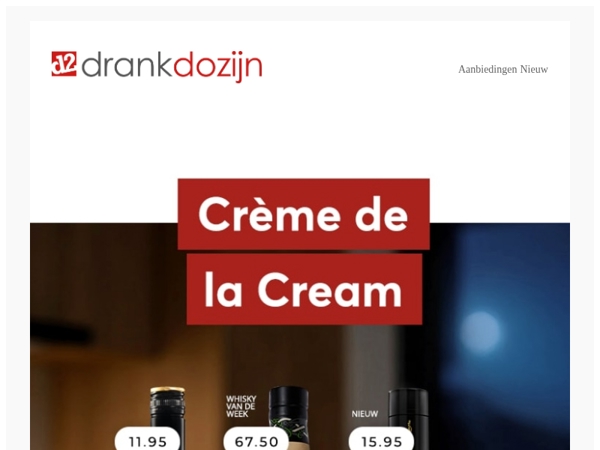 DrankDozijn | Aanbiedingen week 45 | Creme de la Cream