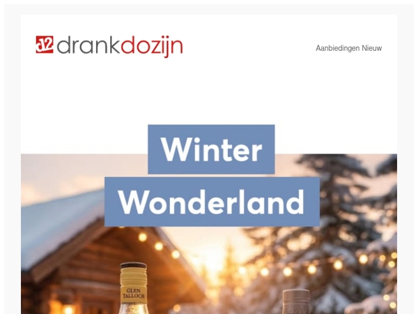 DrankDozijn | Aanbiedingen week 05 | Winter Wonderland