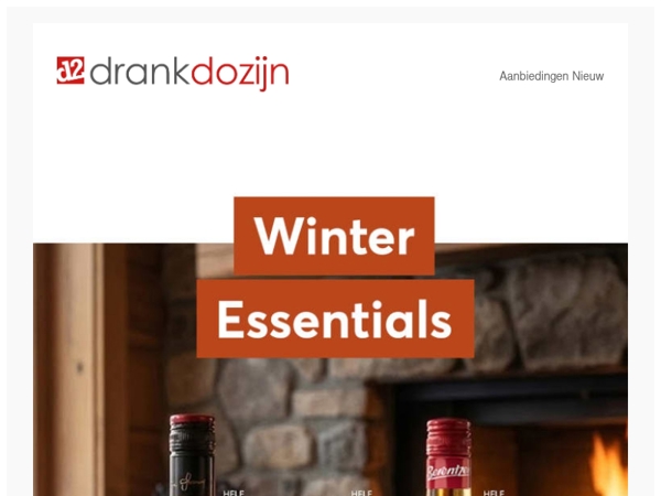 DrankDozijn | Aanbiedingen week 04 | Winter Essentials