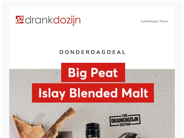 DonderdagDeal | Big Peat The DrankDozijn Edition 70CL