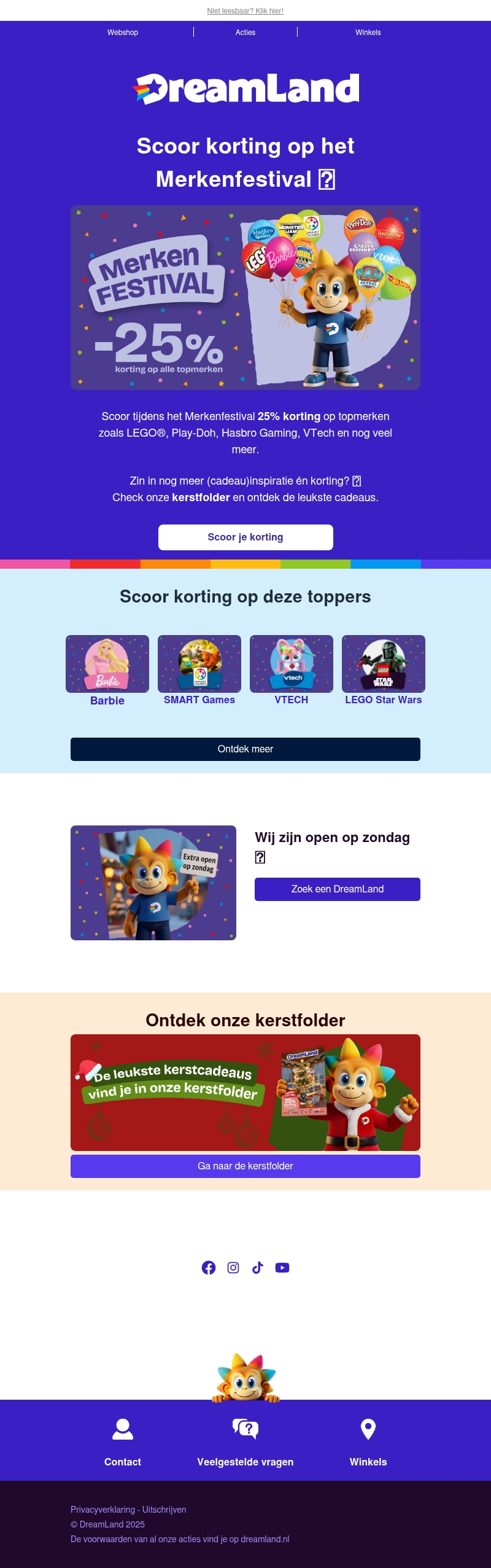 Merkenfestival: korting op topmerken! Merkenfestival: korting op topmerken!