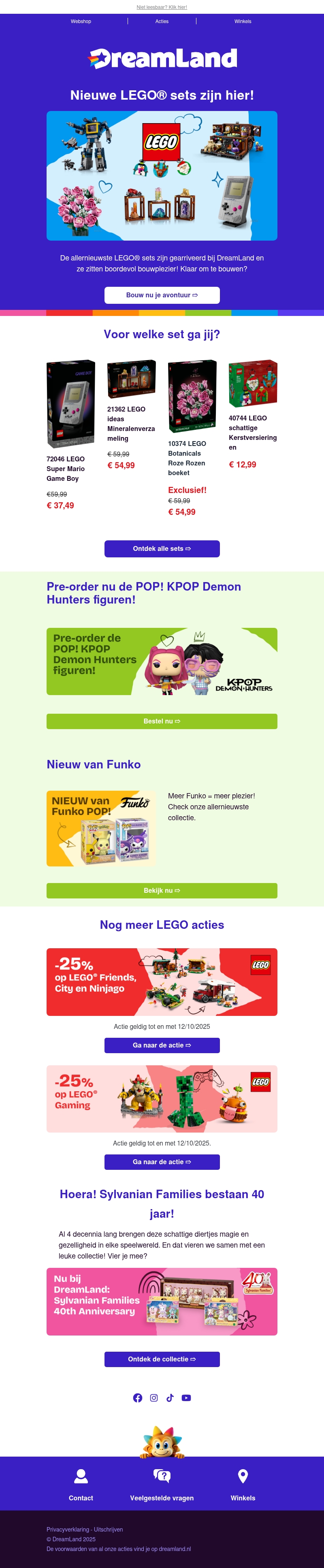 Nieuwe LEGO sets zijn er 👀 Nieuwe LEGO sets zijn er 👀