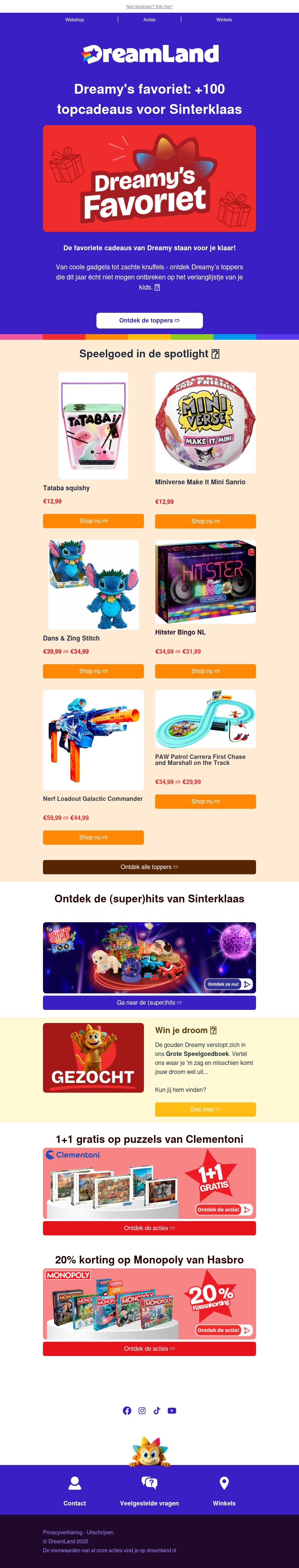 Top 100 cadeautjes voor Sinterklaas Top 100 cadeautjes voor Sinterklaas