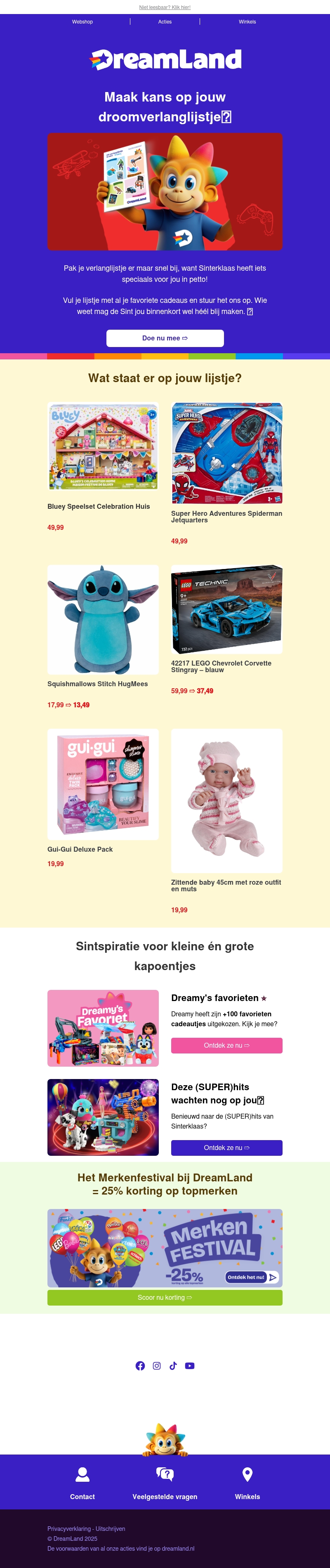 Maak kans op je verlanglijstje 💙 Maak kans op je verlanglijstje 💙