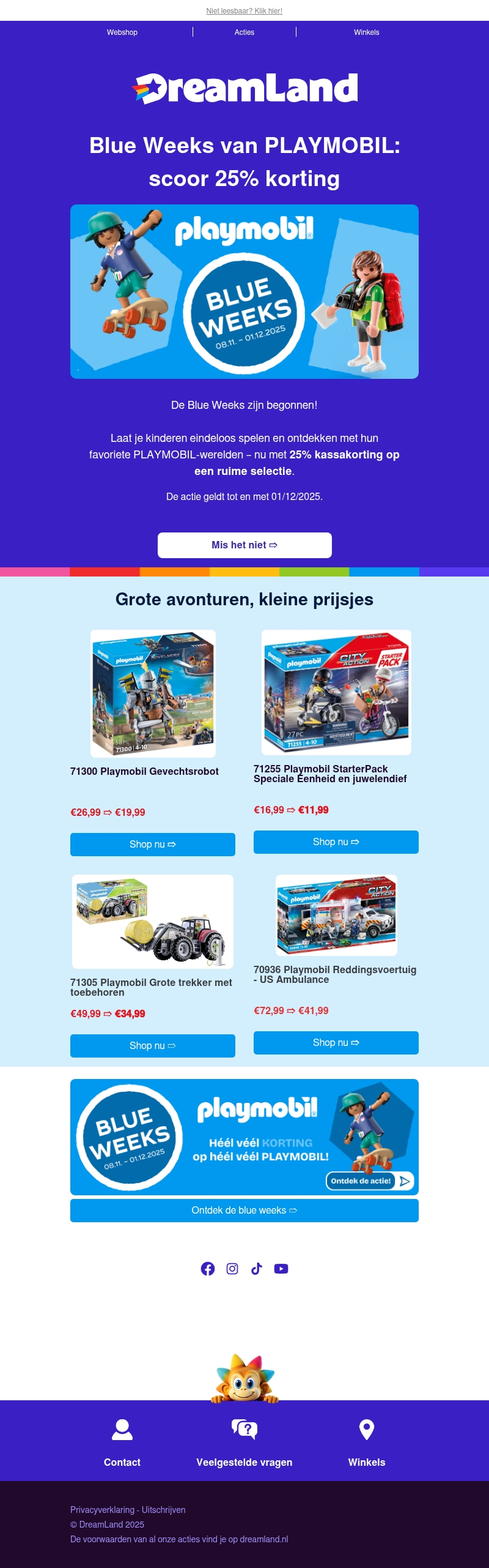 Blue weeks van PLAYMOBIL 👀 Blue weeks van PLAYMOBIL 👀