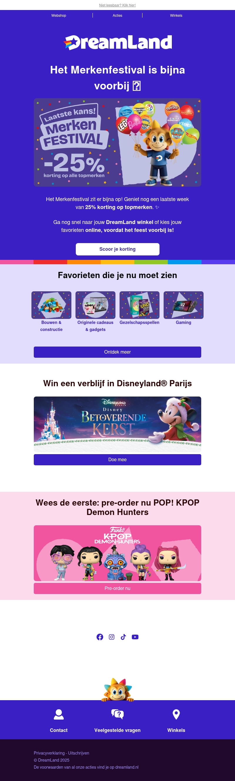 Merkenfestival eindigt bijna 🎁 Merkenfestival eindigt bijna 🎁