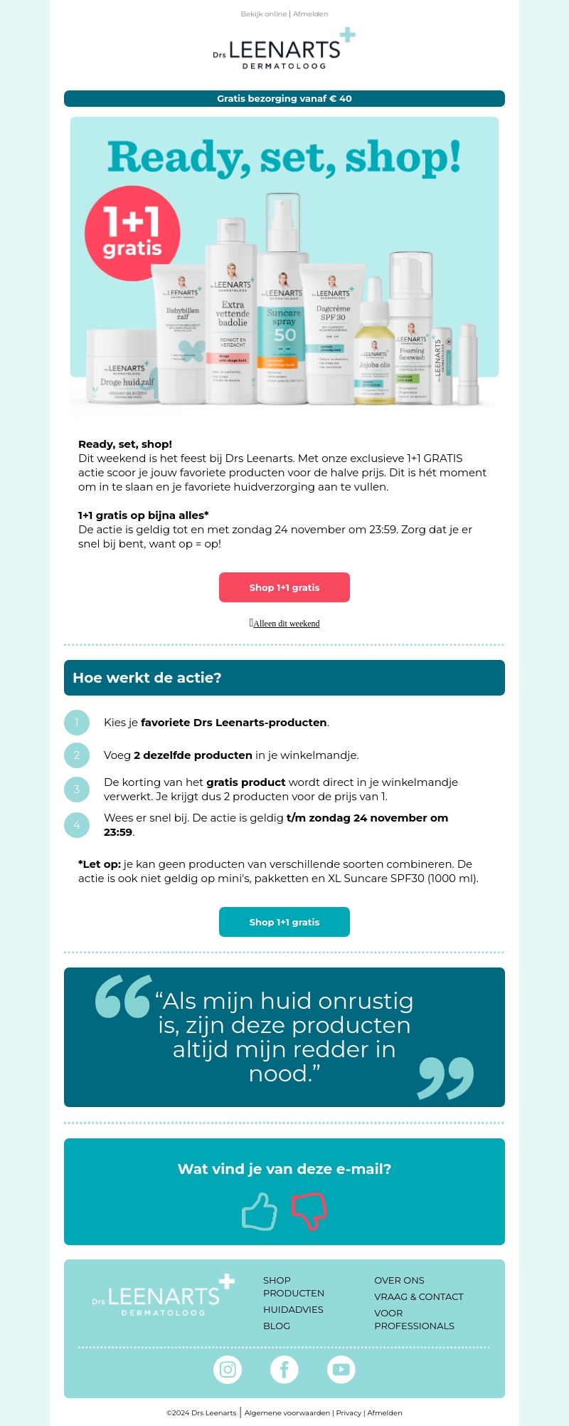 1+1 GRATIS op bijna alles | Alleen dit weekend 1+1 GRATIS op bijna alles | Alleen dit weekend