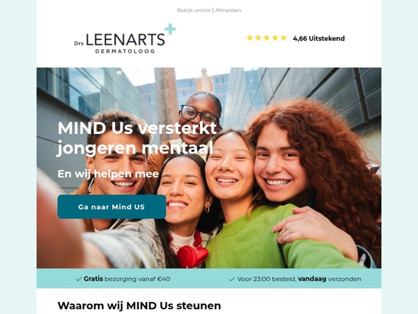 Wij steunen MIND us✨