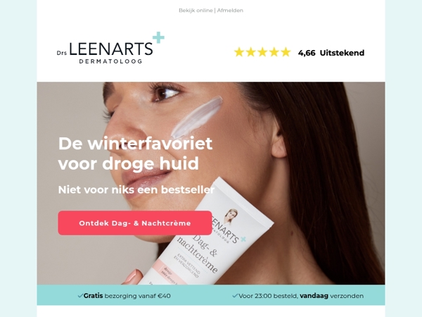 Dé favoriet voor de droge gezichtshuid– ontdek waarom