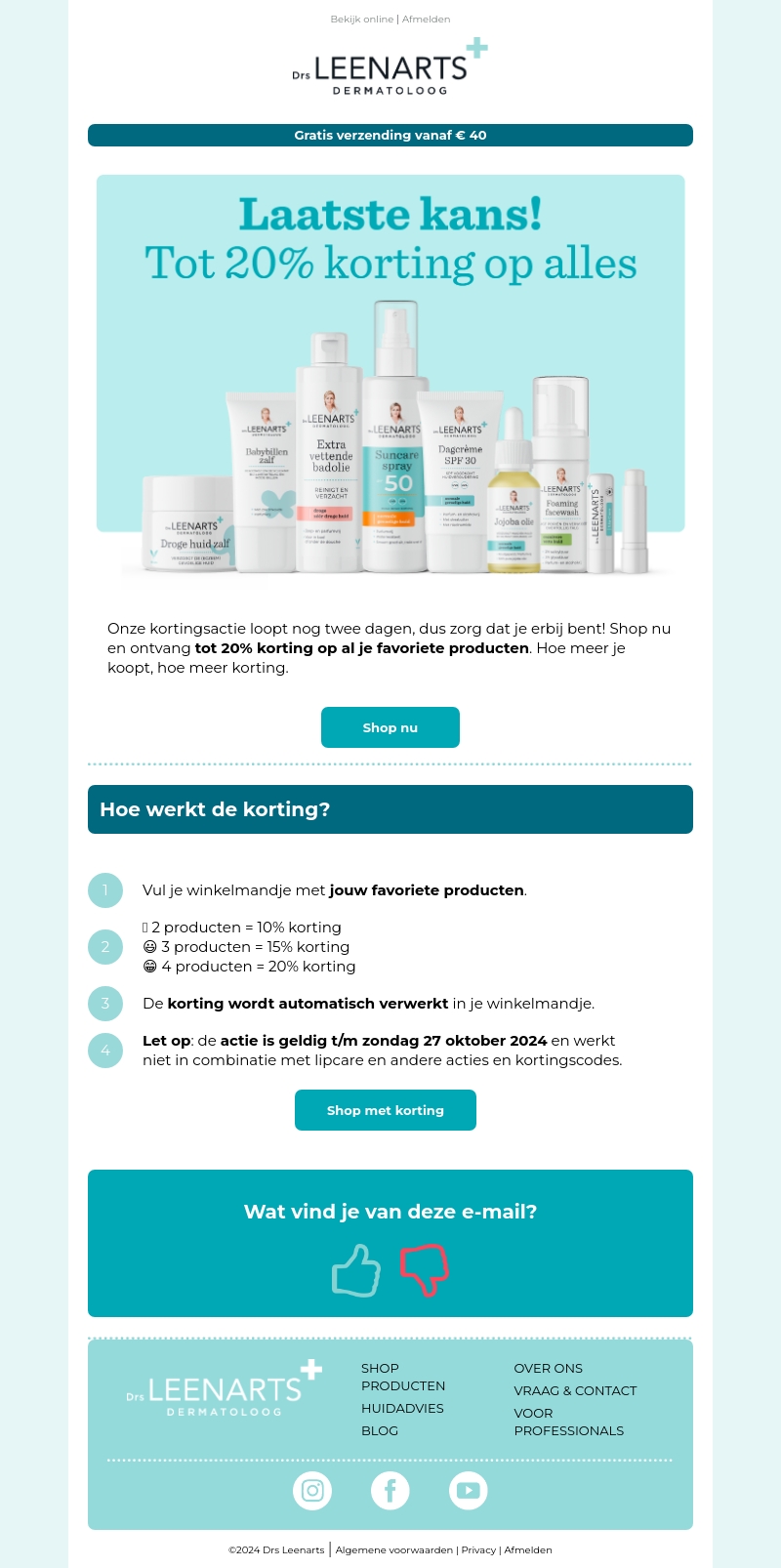 🚨Alleen nog dit weekend | tot 20% korting op al onze producten 🚨Alleen nog dit weekend | tot 20% korting op al onze producten