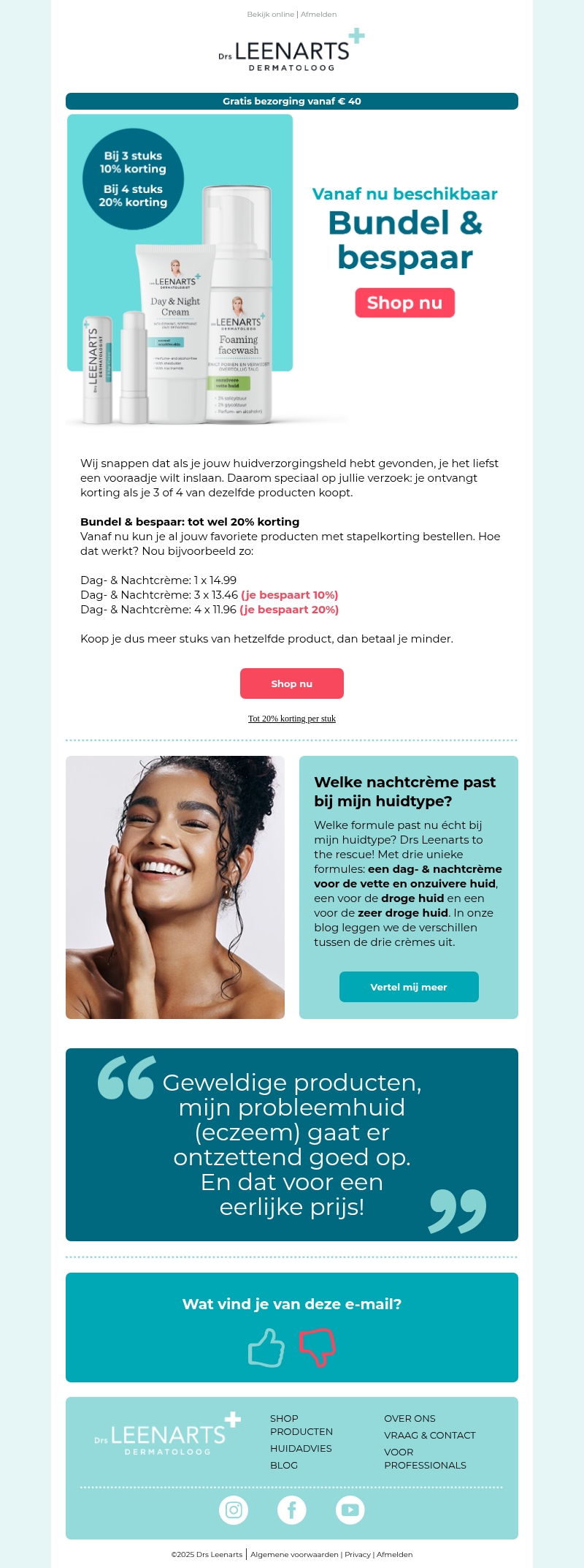 Vanaf nu beschikbaar: Bundel & bespaar 📦 Vanaf nu beschikbaar: Bundel & bespaar 📦