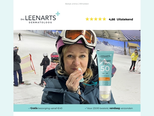 Wist je dat sneeuw tot 80% zonlicht weerkaatst?☀️