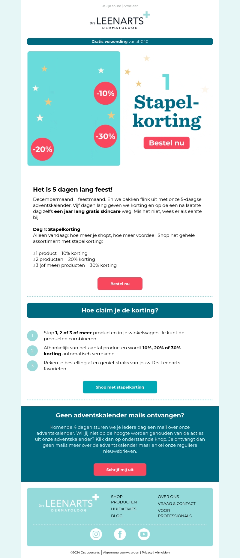 Onze adventskalender start... NU ⏱️ Onze adventskalender start... NU ⏱️