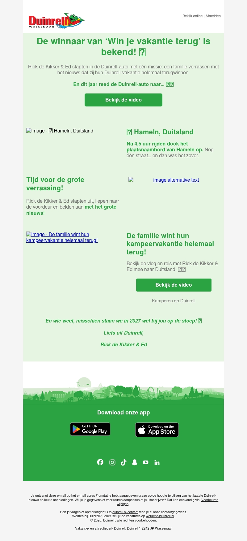 De winnaars zijn bekend! ๐ De winnaars zijn bekend! ๐