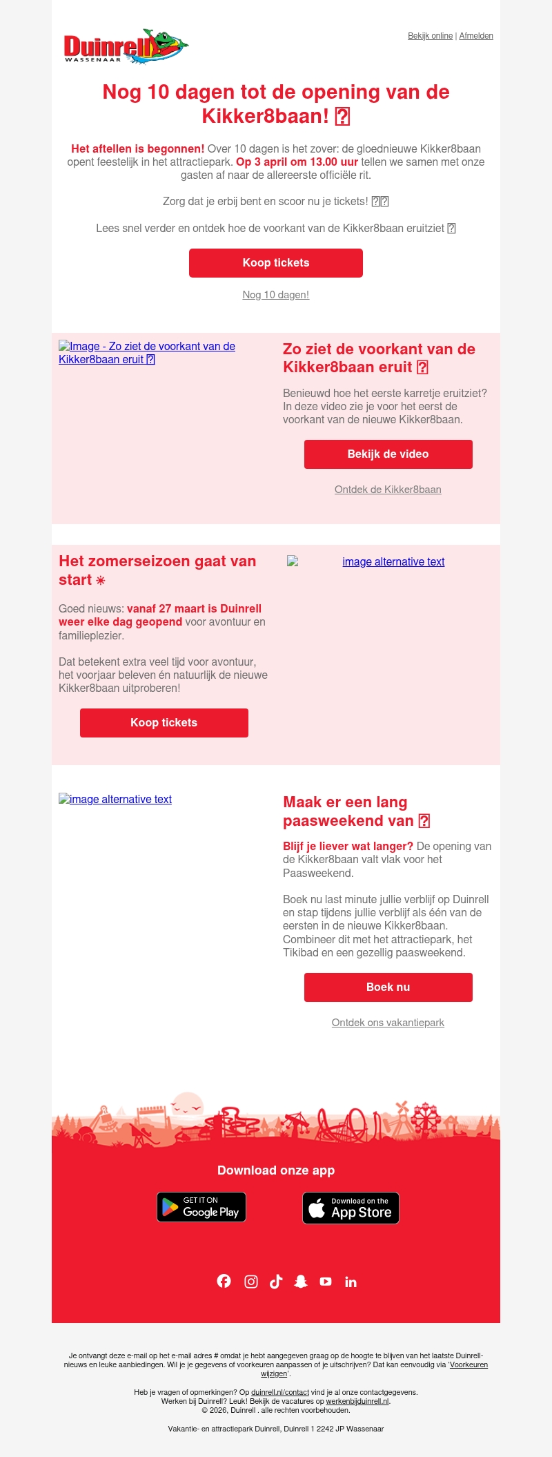 Zo ziet de Kikker8baan eruit π Zo ziet de Kikker8baan eruit π