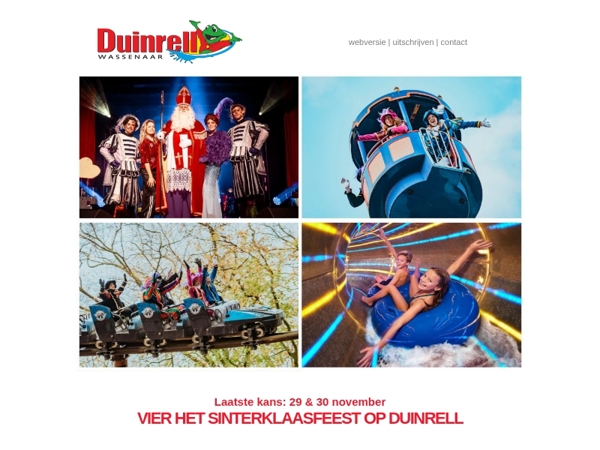 Laatste kans: op 29 & 30 november