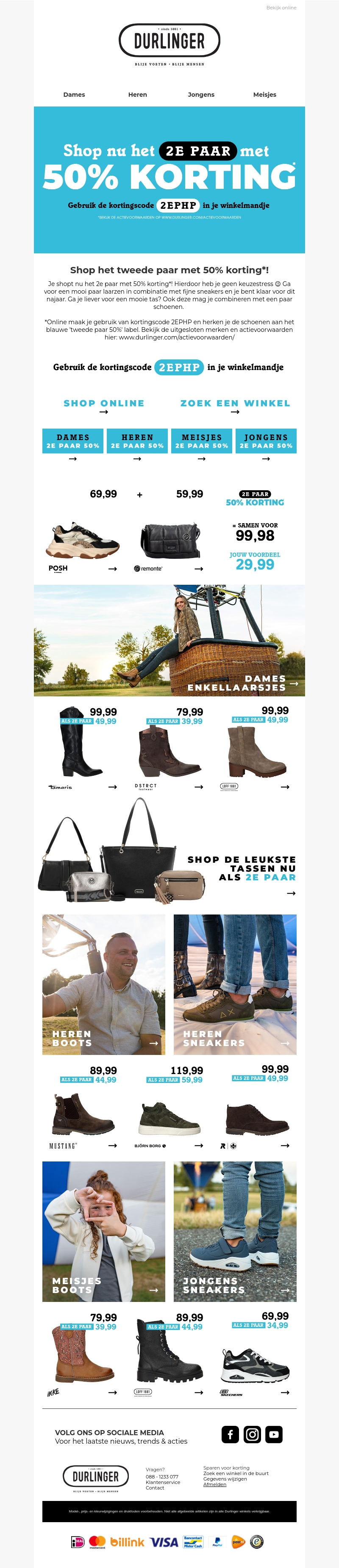 2E PAAR 50%! 2E PAAR 50%!