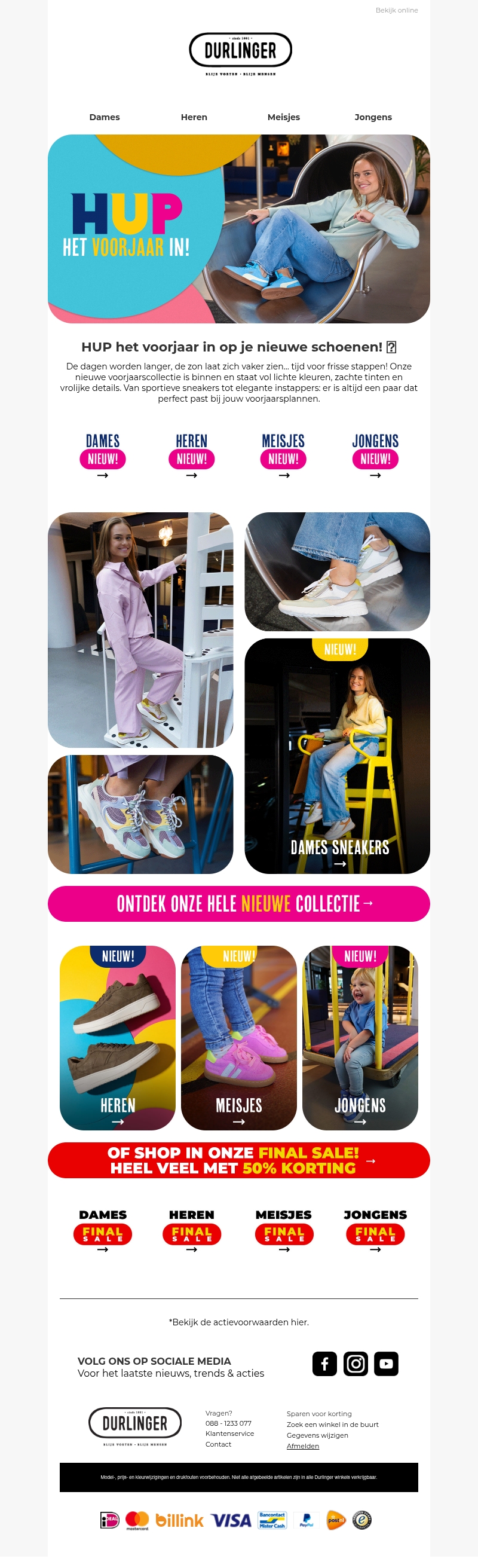 HUP het voorjaar in op je nieuwe schoenen! 🌷 HUP het voorjaar in op je nieuwe schoenen! 🌷